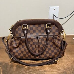 Louis Vuitton Trevi PM bag in Damier Ebene canvas